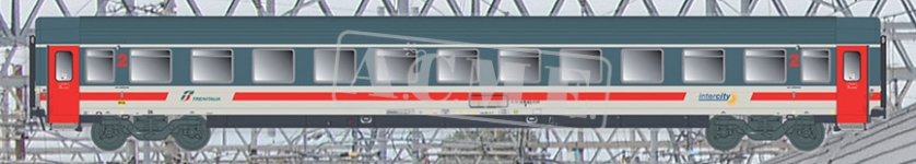 ACME 70098 - H0 - Ergänzungswagen IC Trenitalia, FS, Ep. VI